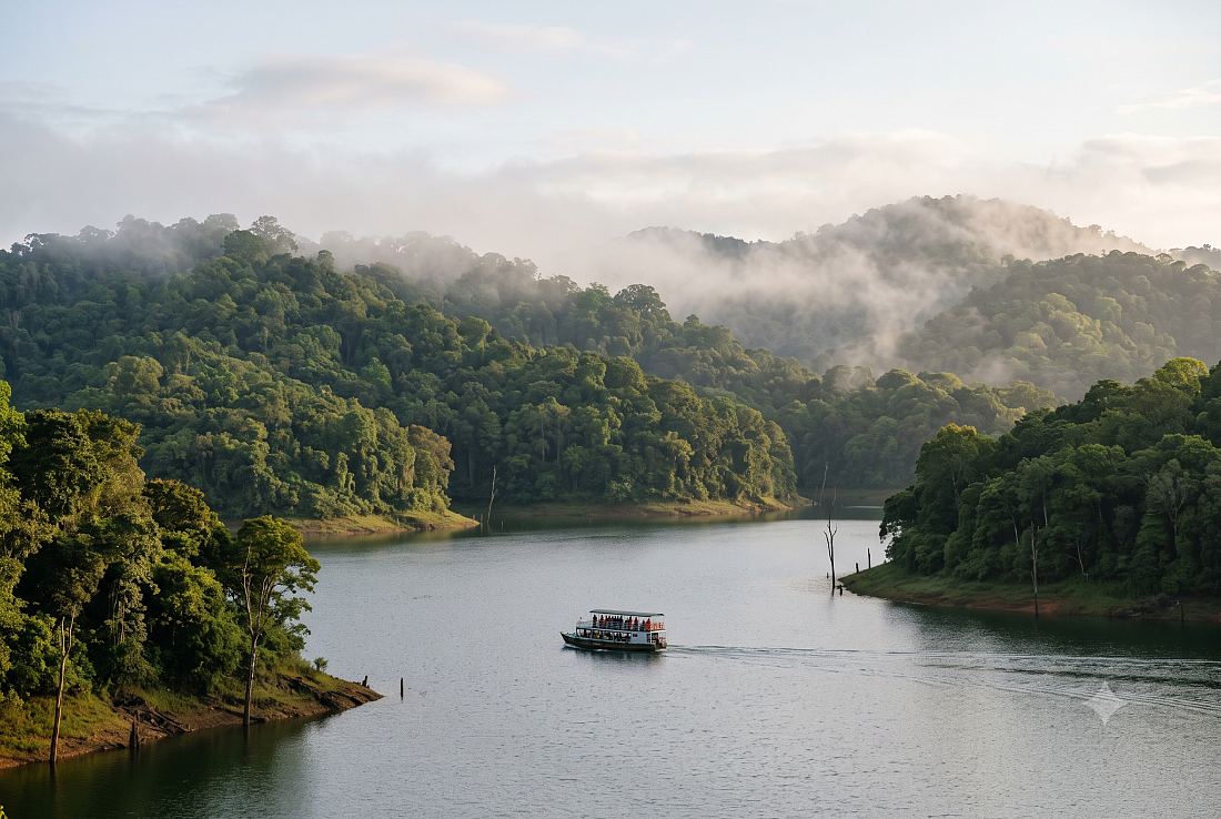Thekkady wildlife, Periyar