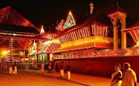 Guruvayur temple at night