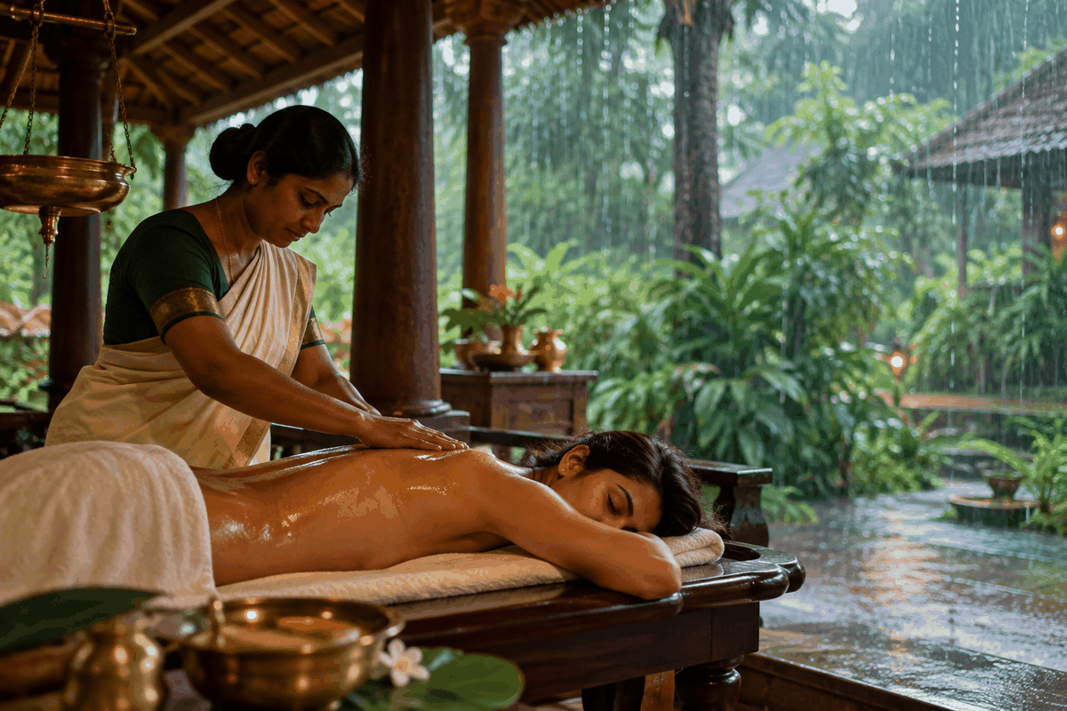 Kerala Monsoon Ayurveda Package — 5N / 6D tour package