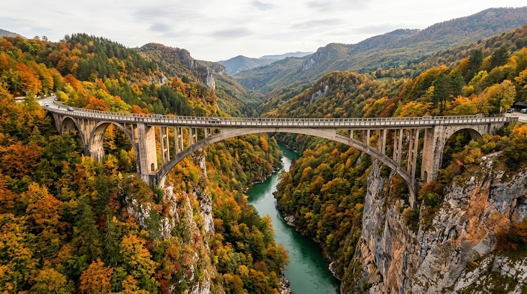 Montenegro Tour Package from India scenery