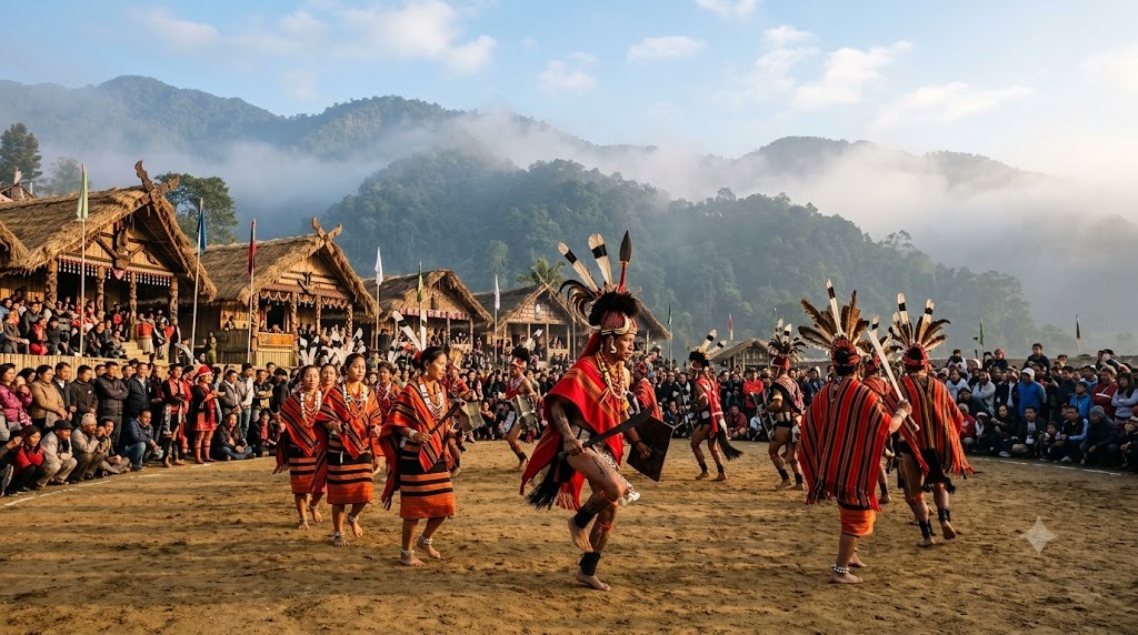 Nagaland Hornbill Festival Tour Package from Kerala — 5N / 6D tour package